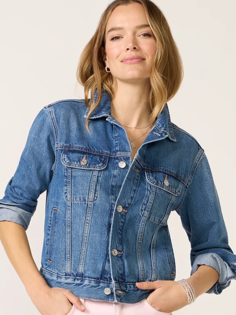 Paige Mari Jean Jacket
